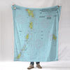 Martinique to Grenada Chart Blanket (St. Lucia, Barbados, Saint Vincent & the Grenadines) - Maritime Tribes USA