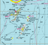 Martinique to Grenada Chart Blanket (St. Lucia, Barbados, Saint Vincent & the Grenadines) - Maritime Tribes USA