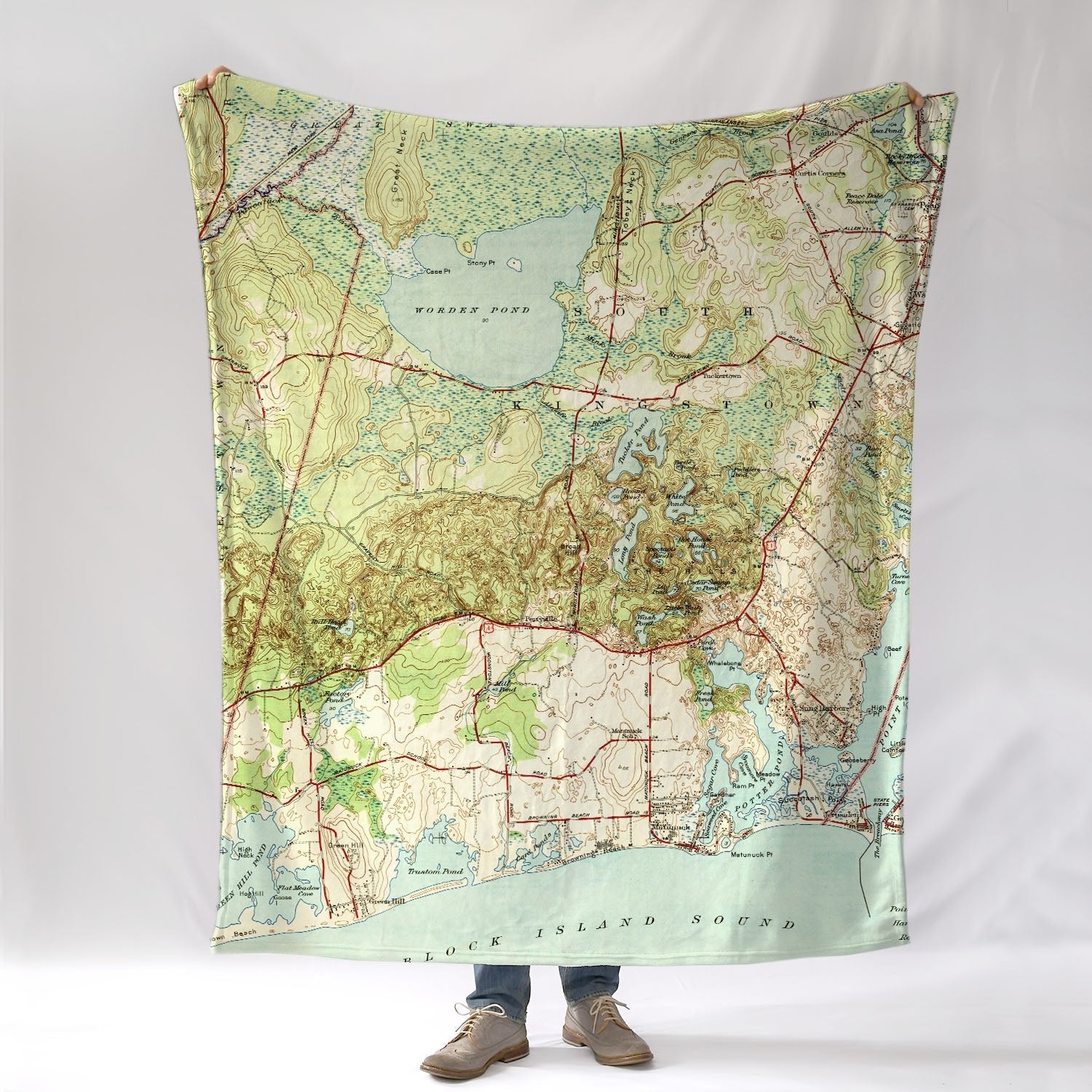 Matunuck Beach, Rhode Island Blanket - Maritime Tribes USABlanket