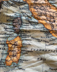 Mediterranean Sea Vintage Map, c. 1900 Scarf - Maritime Tribes USAScarf