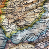 Mediterranean Sea Vintage Map, c. 1900 Scarf - Maritime Tribes USAScarf