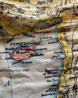 Mediterranean Sea Vintage Map, c. 1900 Scarf - Maritime Tribes USAScarf