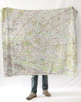 Memphis Vintage Topo Blanket - Maritime Tribes USABlanket