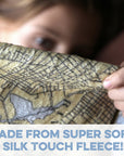 Mexico Vintage Map Blanket - Maritime Tribes USABlanket