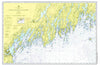 Monhegan Island to Cape Elizabeth, Maine Chart Placemat - Maritime Tribes USALaminated Placemat