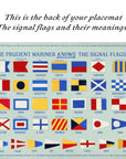 Monhegan to Pemaquid, ME Nautical Chart Placemat - Maritime Tribes USALaminated Placemat