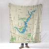 Morse Reservoir IN Charted Territory Blanket - Maritime Tribes USABlanket