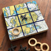 Mount Desert Island Tic Tac Toe & Mancala - 2 Games in ONE - Maritime Tribes USA