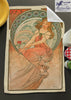 Mucha - 'Painting' Tea Towel - Maritime Tribes USA