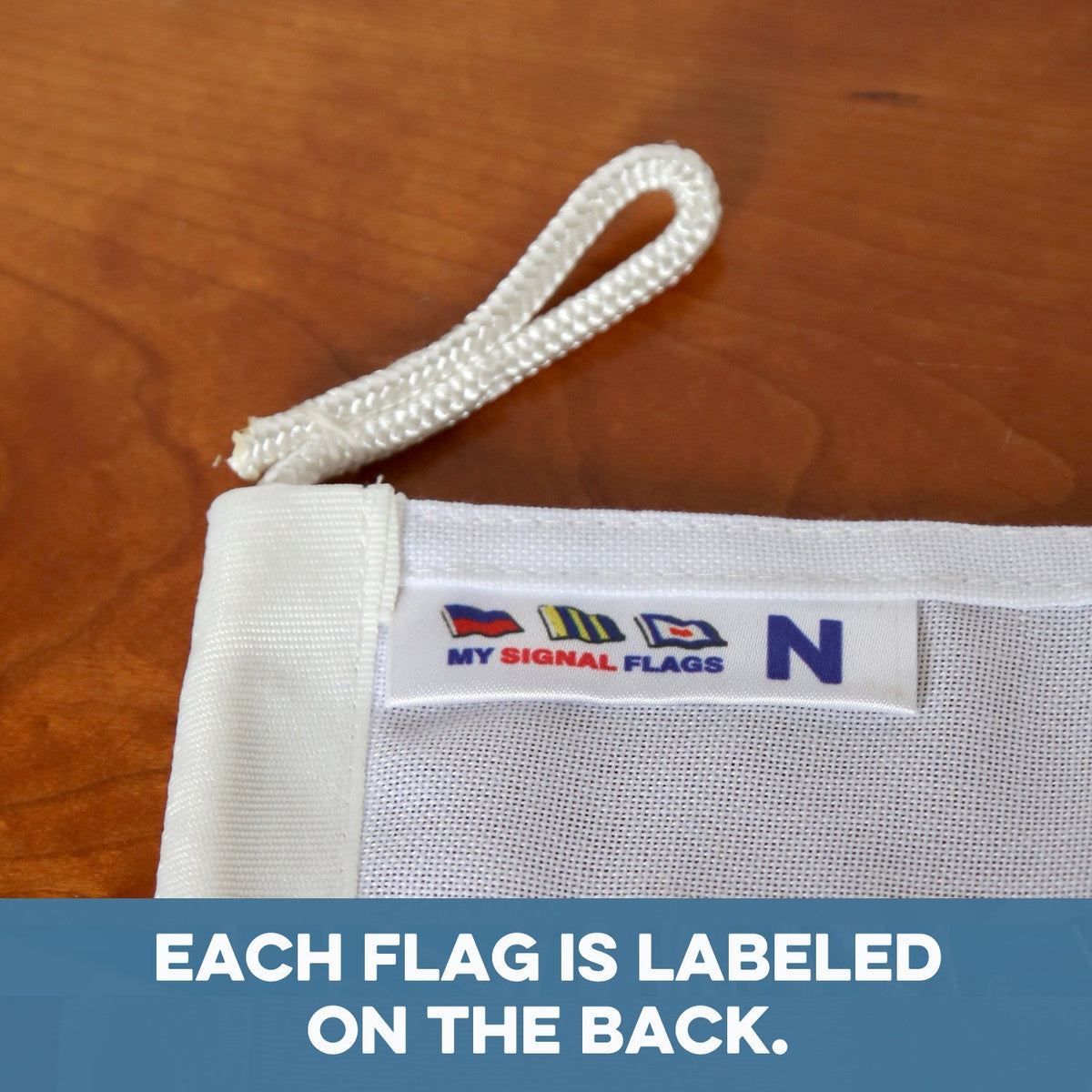 N (November) Nautical Signal Flag – Traditional Maritime Code Flag - Maritime Tribes USASignal Flag
