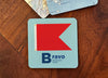Nautical Flag Coaster - ‘B’ Bravo - Maritime Tribes USACoaster