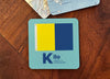 Nautical Flag Coaster - ‘K’ Kilo - Maritime Tribes USACoaster