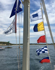 Nautical Signal Flag Complete Kit, With Bag (Set of flags) - Maritime Tribes USA