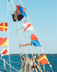 Nautical Signal Flag Complete Kit, With Bag (Set of flags) - Maritime Tribes USA