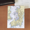 Newport, RI Chart Notecard, Pack of 24 Notecards - Maritime Tribes USANotecard