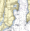 Newport, RI (Narragansett Bay) Chart Blanket - Maritime Tribes USABlanket