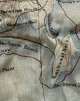 Newport, RI Vintage Topographical Map Scarf - Maritime Tribes USAScarf