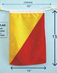 O Nautical Signal Flag - Maritime Tribes USASignal Flag