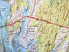 Old Lyme to Niantic Vintage Topo Map Blanket - Maritime Tribes USABlanket