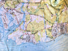 Old Lyme to Niantic Vintage Topo Map Blanket - Maritime Tribes USABlanket