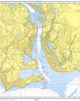 Old Saybrook, CT Chart Placemat - Maritime Tribes USALaminated Placemat