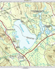 Ossipee Lake, New Hampshire Chart Placemat - Maritime Tribes USALaminated Placemat