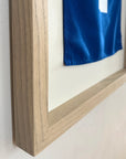 "P" Nautical Flag in Glass-Free Shadow Box Frame - Maritime Tribes USA
