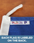 P (Papa) Nautical Signal Flag – Traditional Maritime Code Flag - Maritime Tribes USASignal Flag