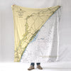 Pawleys Island to Myrtle Beach, SC Blanket - Maritime Tribes USABlanket
