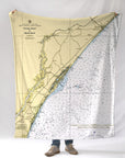 Pawleys Island to Myrtle Beach, SC Blanket - Maritime Tribes USABlanket