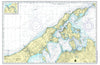 Peconic Bay & Shelter Island, New York Chart Placemat - Maritime Tribes USALaminated Placemat