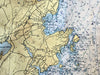 Penobscot Bay Nautical Chart Quick Dry Towel - Maritime Tribes USATowel