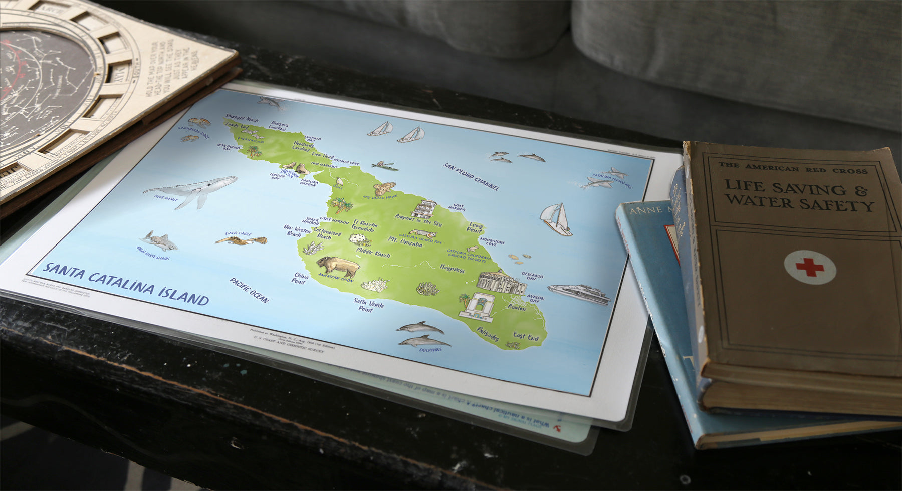 Nautical Chart Placemat