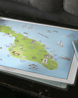 Nautical Chart Placemat