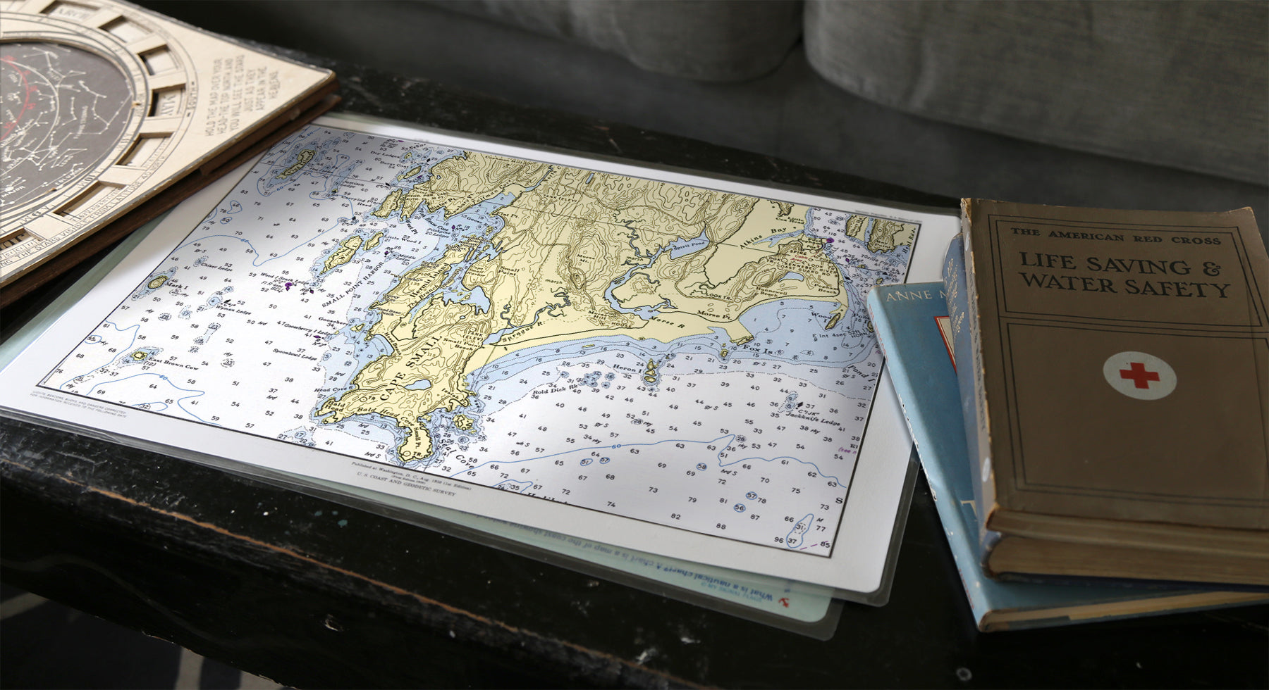 Nautical Chart Placemat