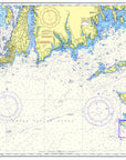 Point Judith to Martha's Vineyard Chart Placemat - Maritime Tribes USALaminated Placemat