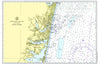 Point Pleasant to Chadwick Beach, New Jersey Chart Placemat - Maritime Tribes USALaminated Placemat