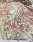 Rome, Italy Vintage Map Scarf (Pianta Roma) video