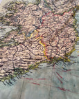 Ireland Vintage Map Scarf video