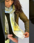 Sanibel Island to Boca Grande, FL Nautical Map Scarf