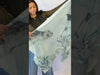 Sea creatures scarf with vibrant ocean life design - Video.