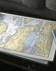 Prudence Island & Portsmouth RI Placemat - Maritime Tribes USALaminated Placemat