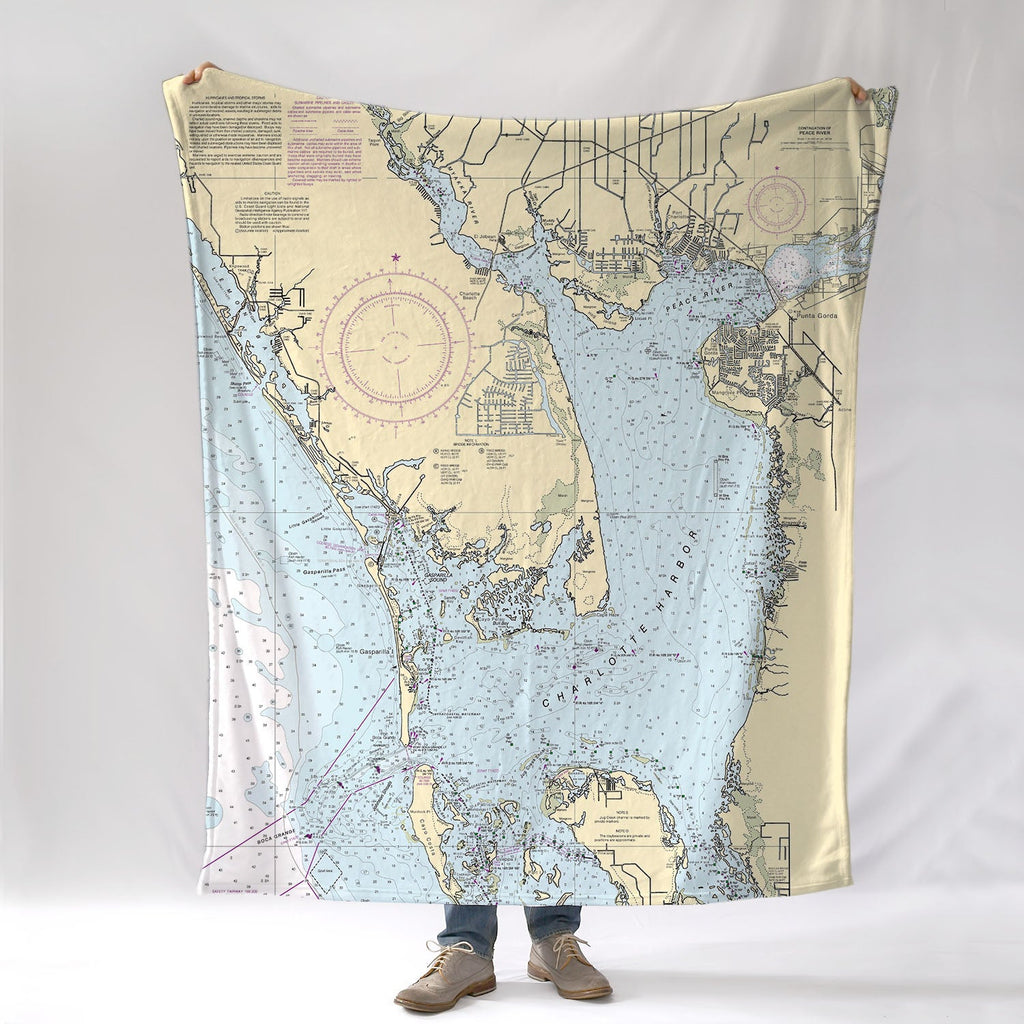 Punta Gorda & Charlotte Harbor Blanket - Maritime Tribes USABlanket
