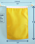 Q (Quebec) Nautical Signal Flag – Traditional Maritime Code Flag - Maritime Tribes USASignal Flag