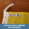 Q (Quebec) Nautical Signal Flag – Traditional Maritime Code Flag - Maritime Tribes USASignal Flag