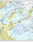 Quincy MA Chart Placemat - Maritime Tribes USALaminated Placemat