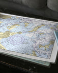 Quincy MA Chart Placemat - Maritime Tribes USALaminated Placemat