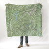 Rabun County, GA.TOPO Blanket - Maritime Tribes USABlanket