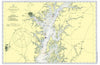 Rock Hall, Maryland Chart Placemat - Maritime Tribes USALaminated Placemat