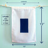 S (Sierra) Nautical Signal Flag – Traditional Maritime Code Flag - Maritime Tribes USASignal Flag